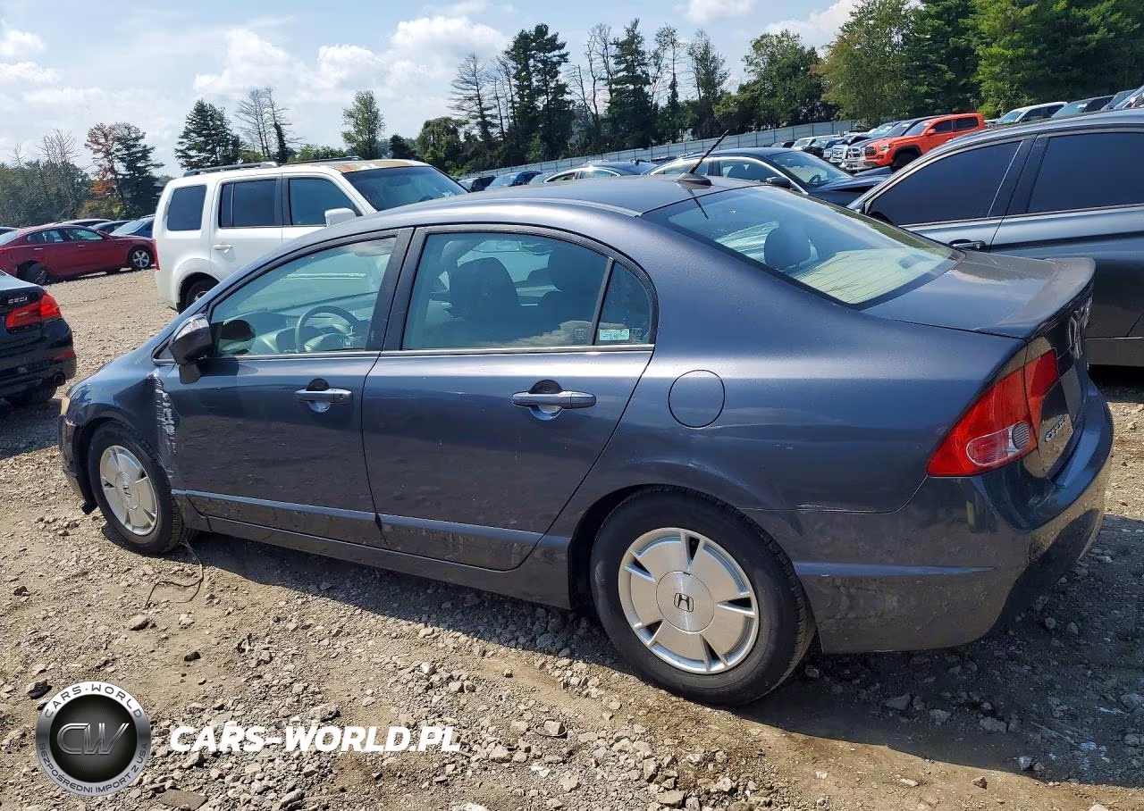 2007 Honda Civic Hybrid VIN:JHMFA36207S016097 - 2