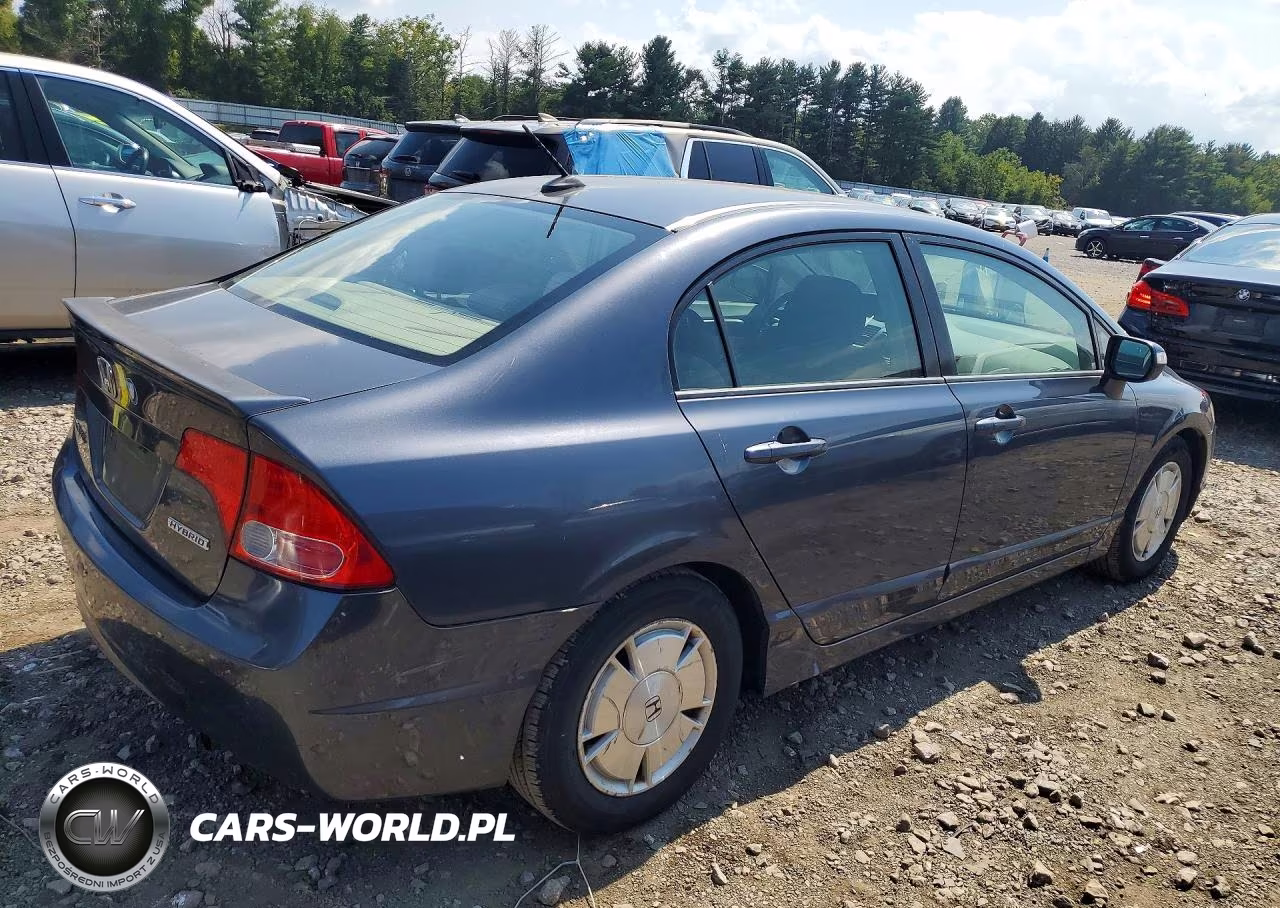 2007 Honda Civic Hybrid VIN:JHMFA36207S016097 - 3
