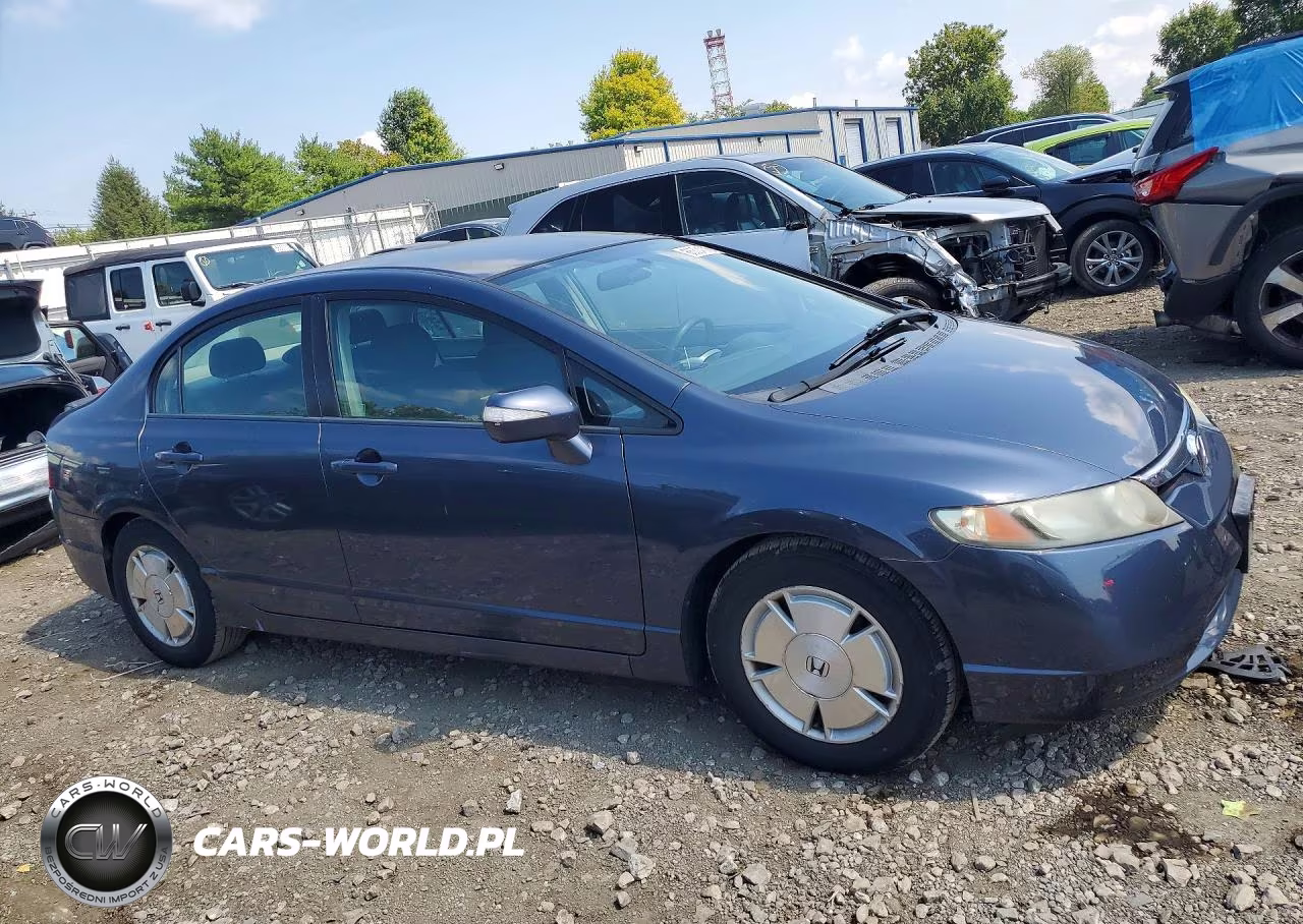 2007 Honda Civic Hybrid VIN:JHMFA36207S016097 - 4