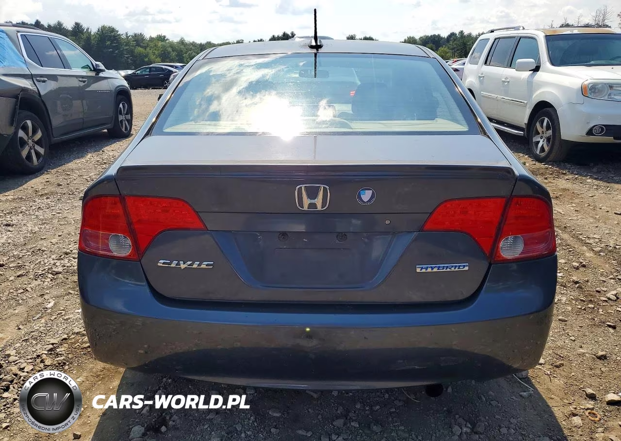 2007 Honda Civic Hybrid VIN:JHMFA36207S016097 - 6