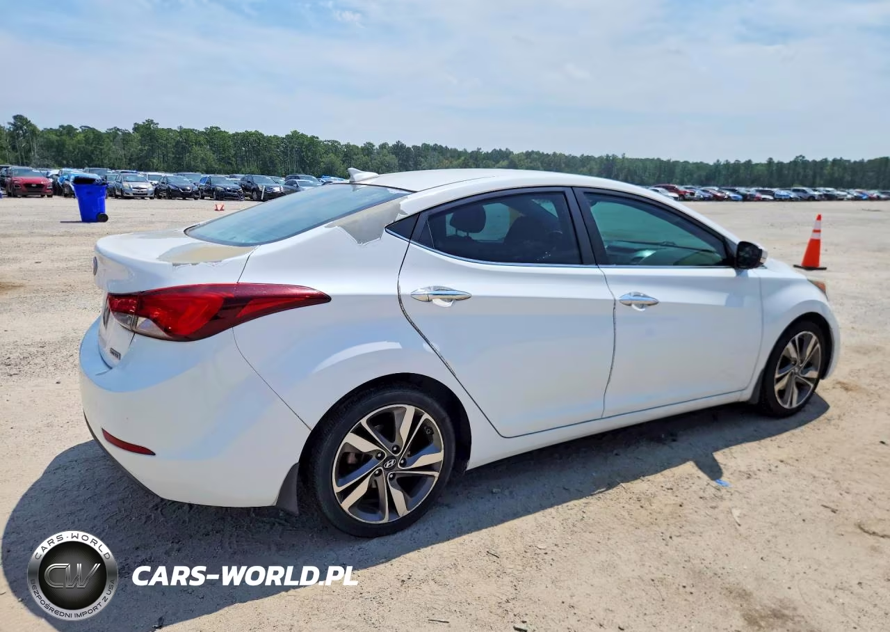 2014 Hyundai Elantra Limited VIN:5NPDH4AE0EH467179 - 3