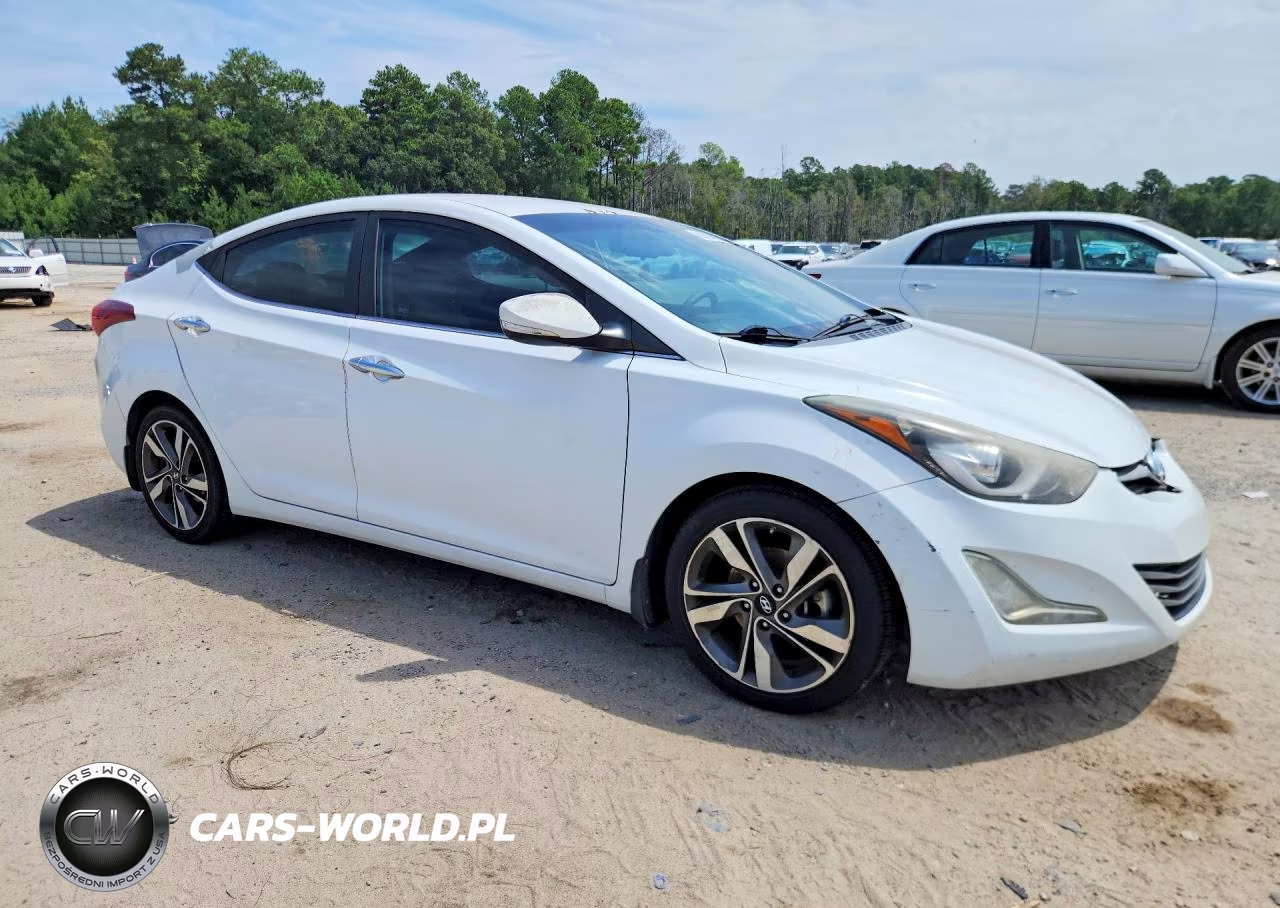2014 Hyundai Elantra Limited VIN:5NPDH4AE0EH467179 - 4