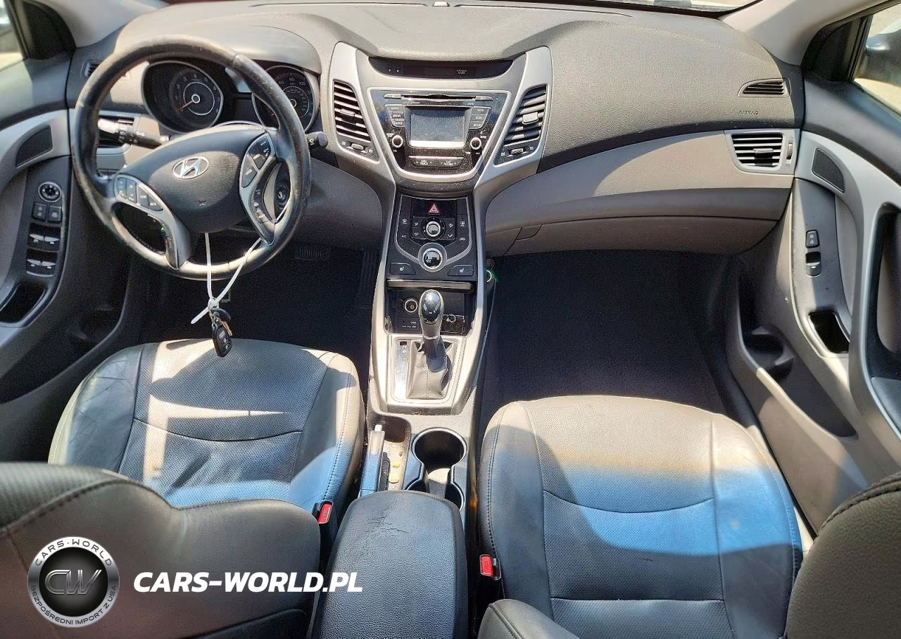 2014 Hyundai Elantra Limited VIN:5NPDH4AE0EH467179 - 8