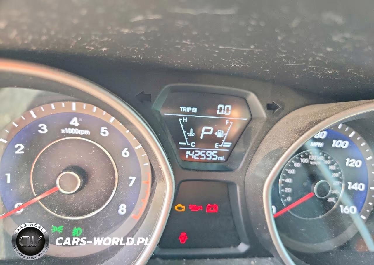 2014 Hyundai Elantra Limited VIN:5NPDH4AE0EH467179 - 9