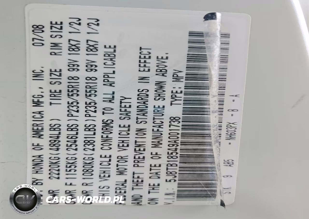 2009 Acura Rdx Technology VIN:5J8TB18549A001738 - 14