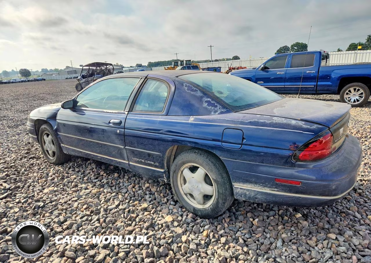 1998 Chevrolet Monte Carlo Ls VIN:2G1WW12M7W9137314 - 2