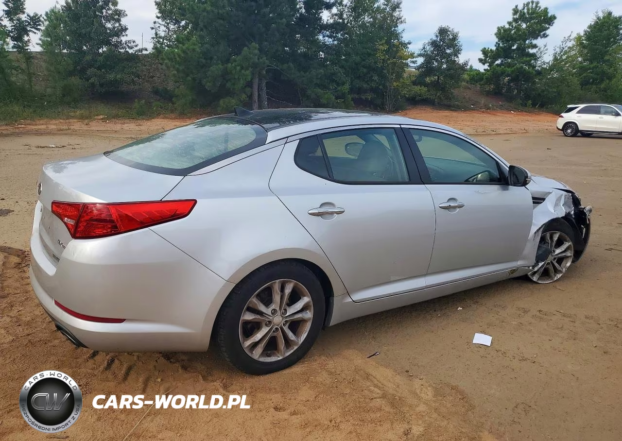 2012 Kia Optima Ex VIN:5XXGN4A75CG070700 - 3