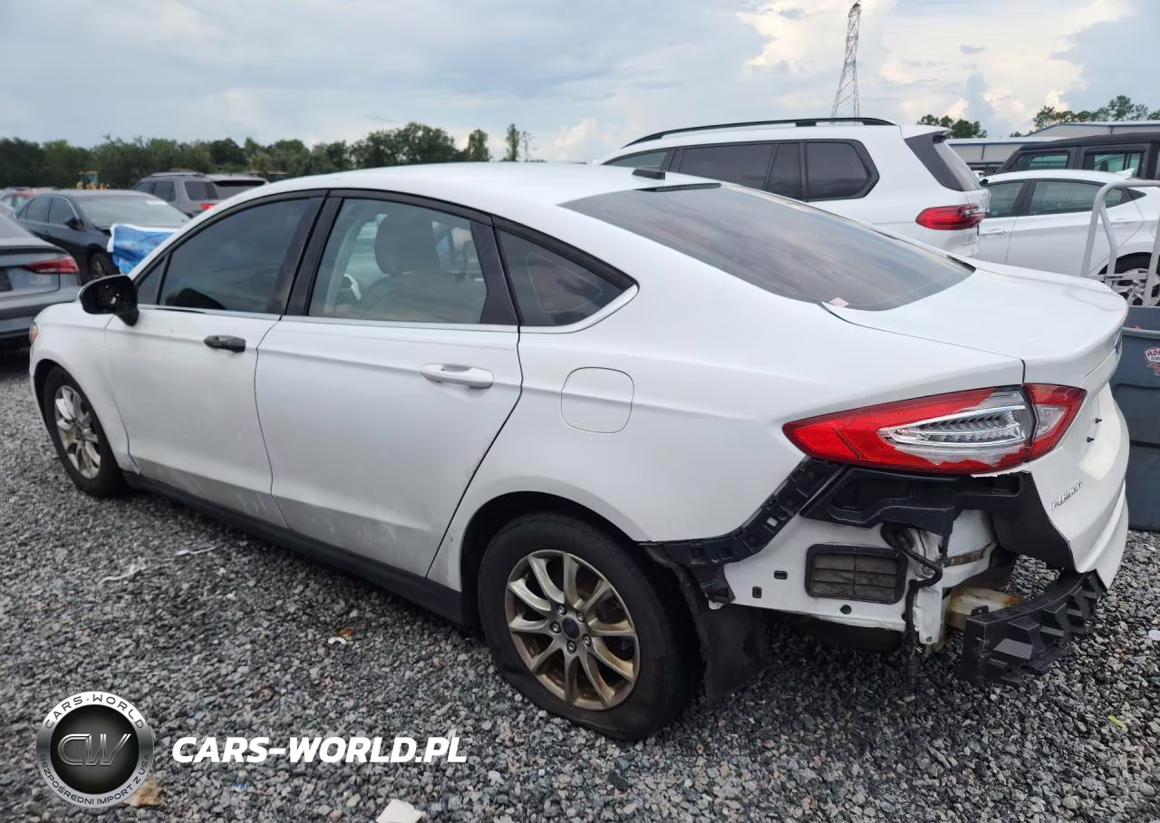 2015 Ford Fusion S VIN:3FA6P0G7XFR217739 - 2