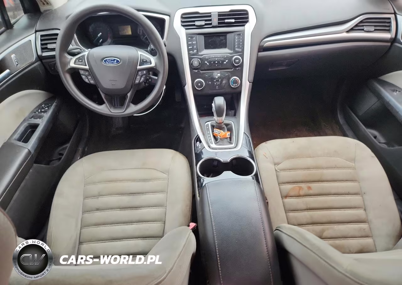 2015 Ford Fusion S VIN:3FA6P0G7XFR217739 - 8