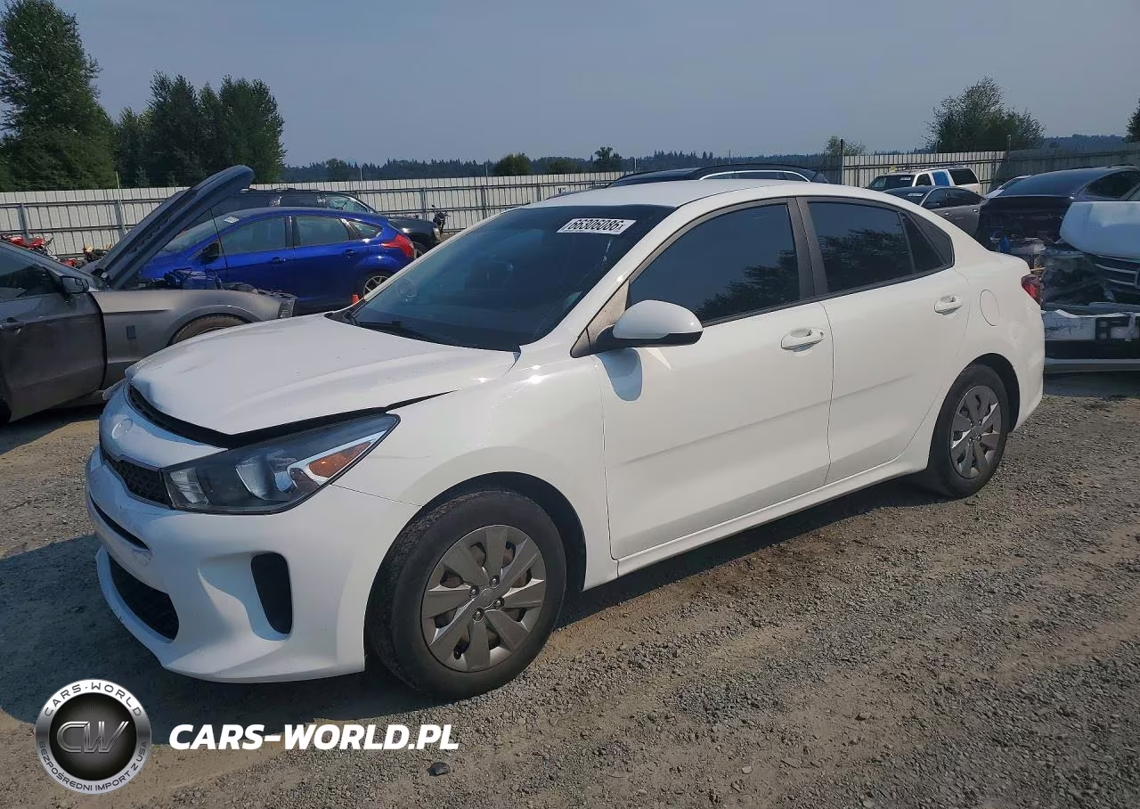 2020 Kia Rio Lx VIN:3KPA24AD4LE320389 - 1