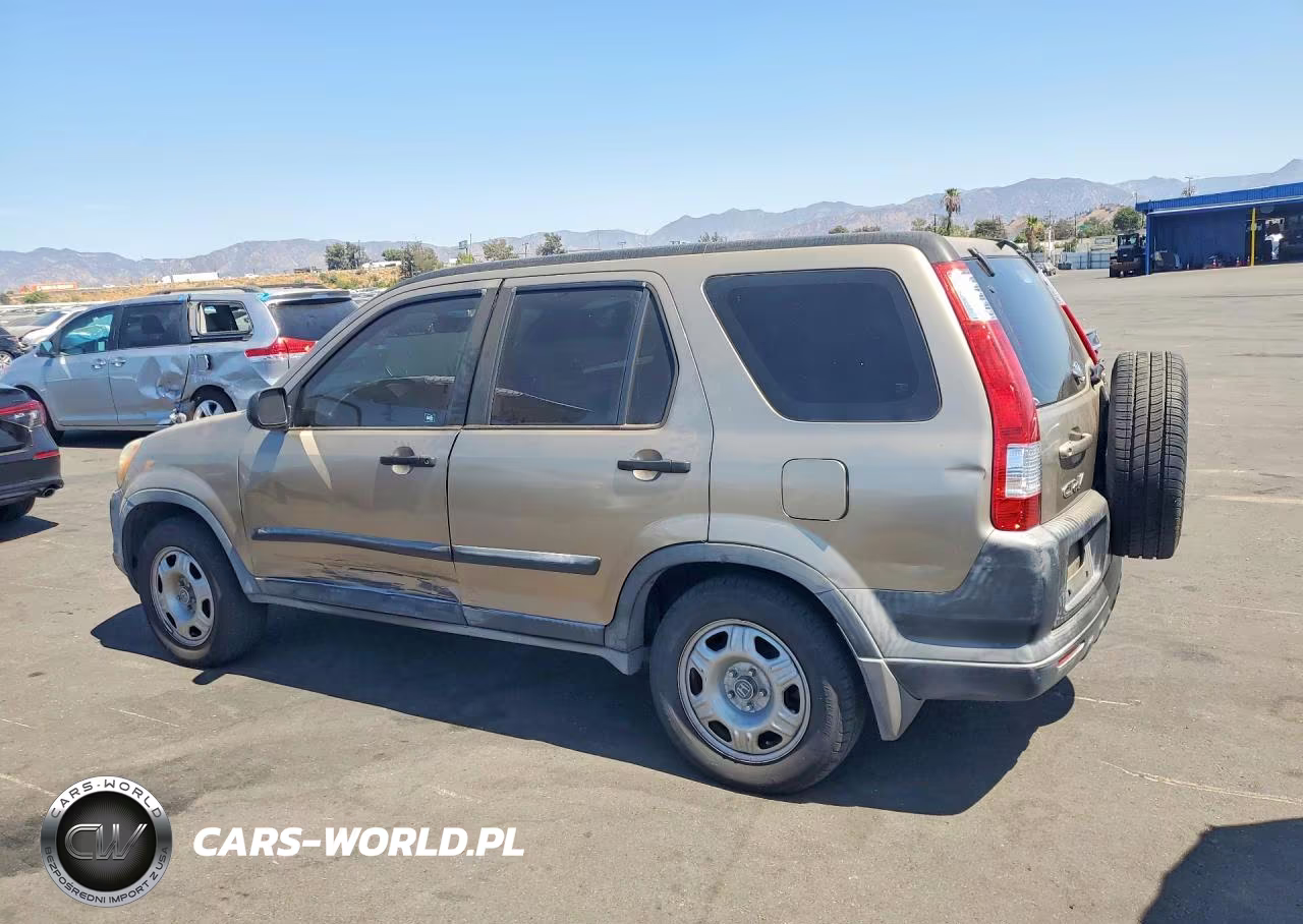 2006 Honda Cr-V Lx VIN:JHLRD68596C010843 - 2