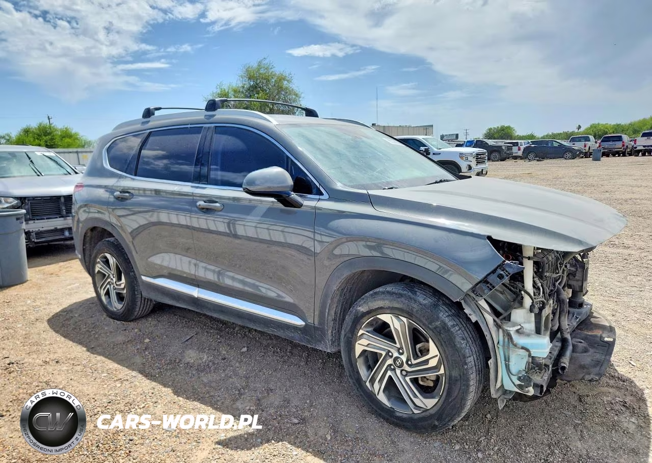 2021 Hyundai Santa Fe Sel VIN:5NMS24AJXMH316206 - 4