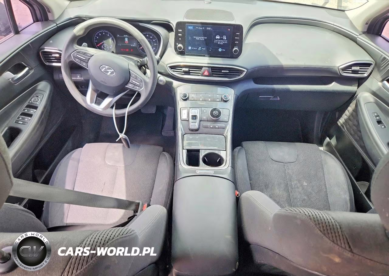 2021 Hyundai Santa Fe Sel VIN:5NMS24AJXMH316206 - 8