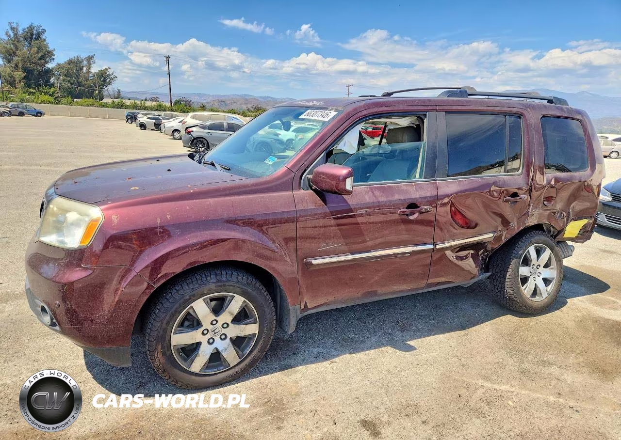 2014 Honda Pilot Touring – zdjęcie 1 z 12
