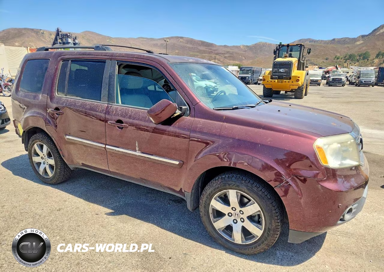 2014 Honda Pilot Touring VIN:5FNYF4H94EB002631 - 4