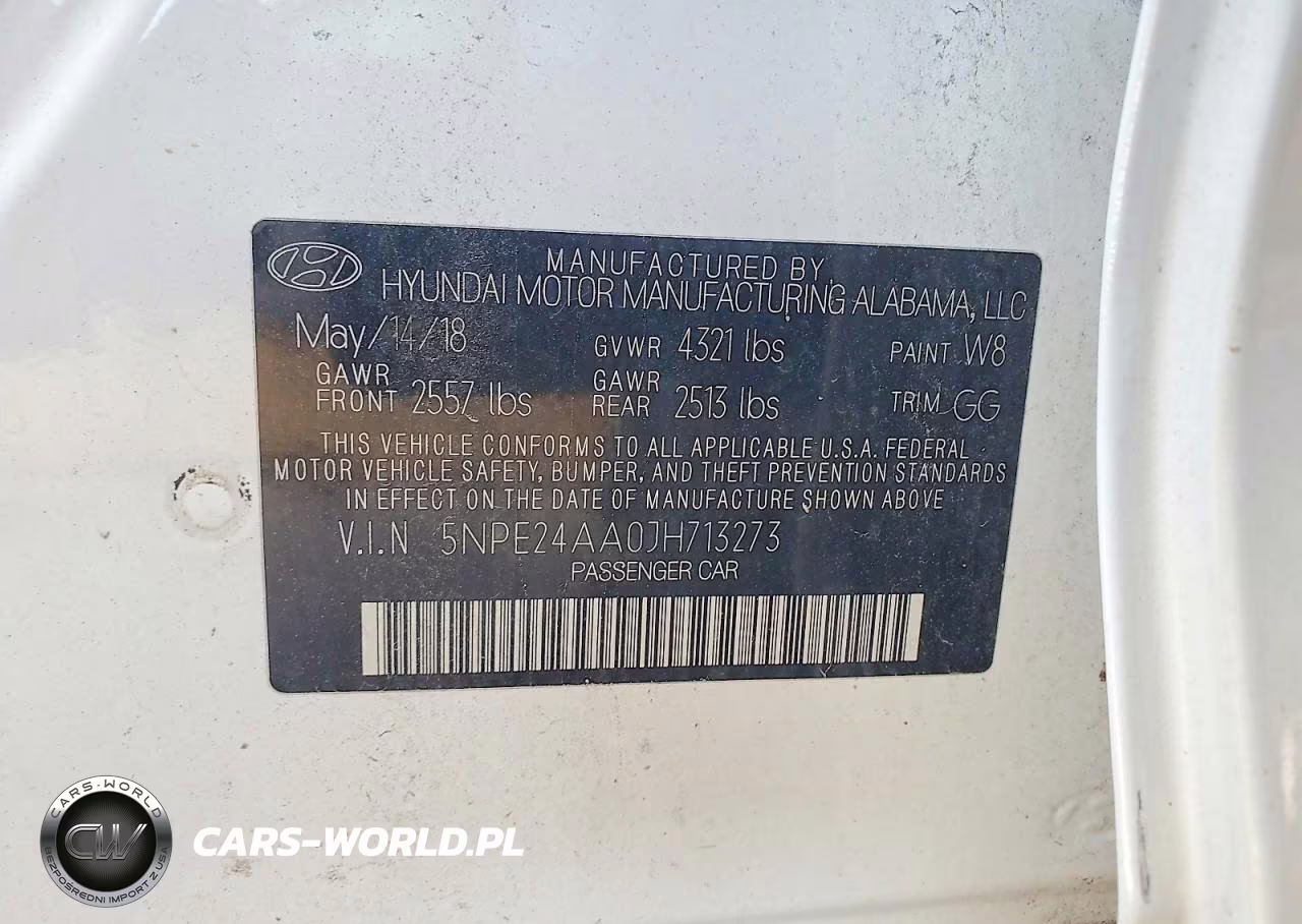 2018 Hyundai Sonata Eco VIN:5NPE24AA0JH713273 - 12