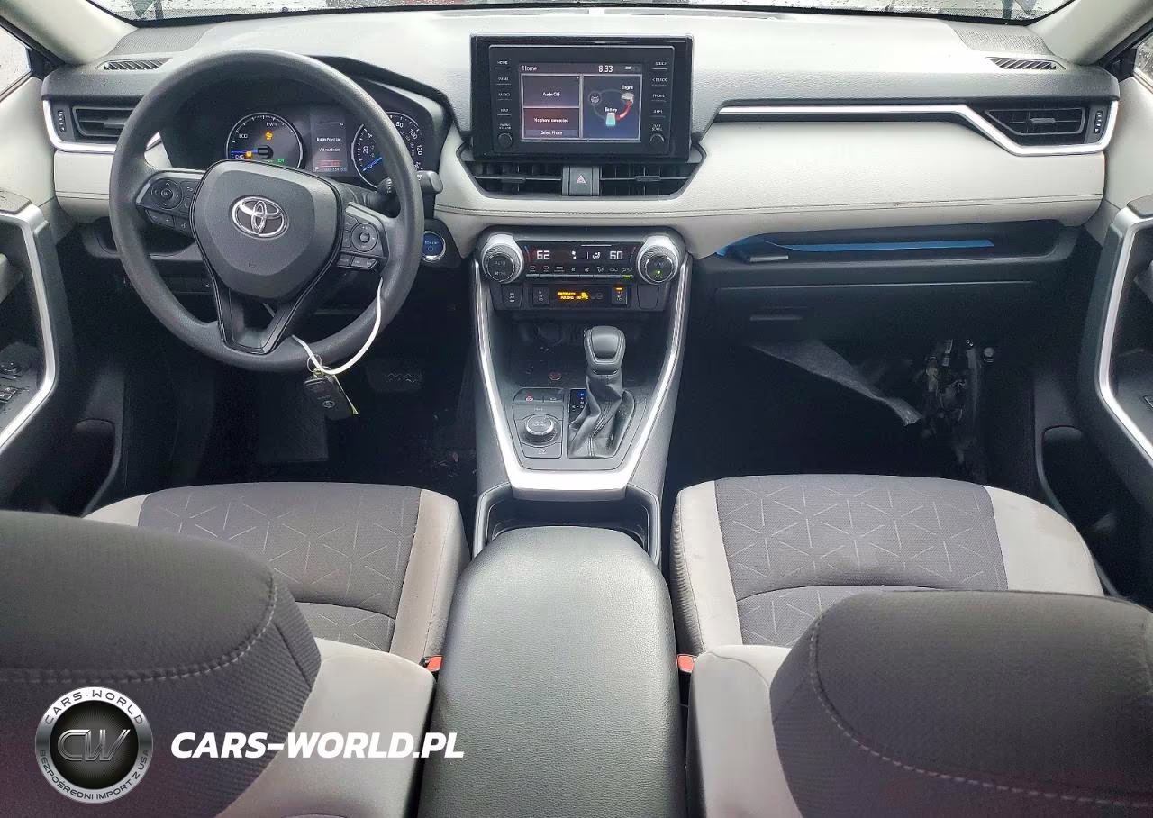 2019 Toyota Rav4 Hybrid Xle VIN:JTMRWRFV9KD034561 - 8