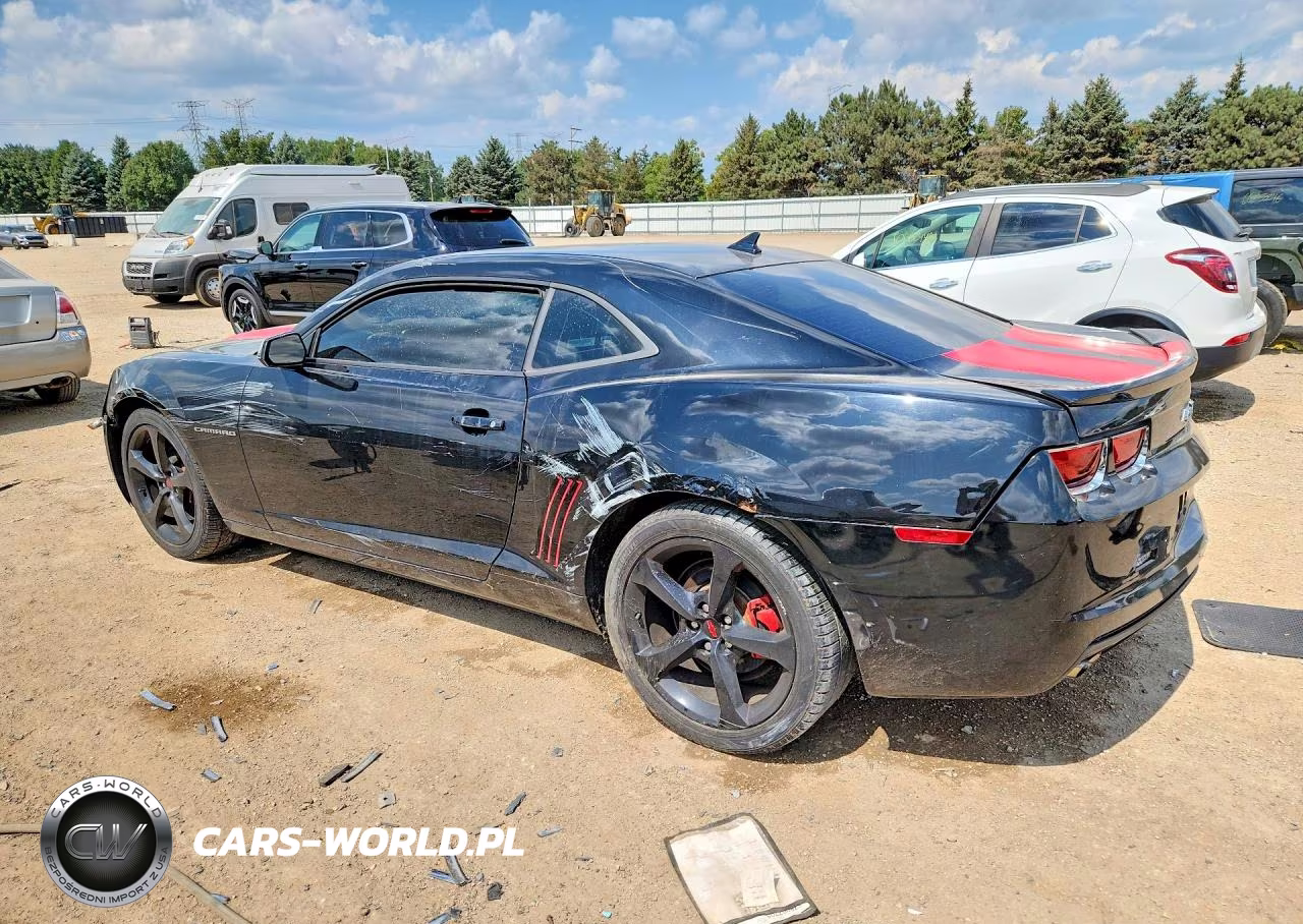 2013 Chevrolet Camaro Lt VIN:2G1FB1E33D9129304 - 2