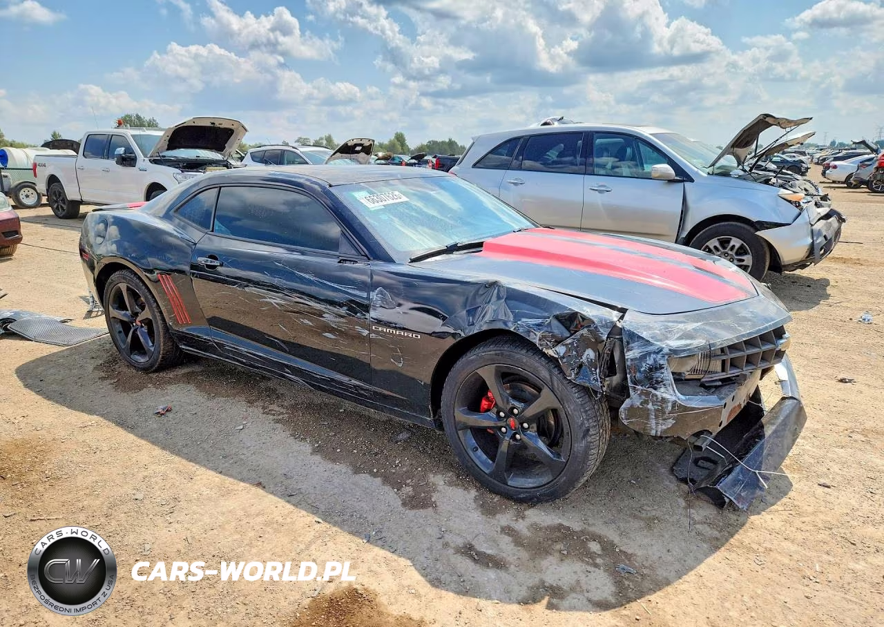 2013 Chevrolet Camaro Lt VIN:2G1FB1E33D9129304 - 4
