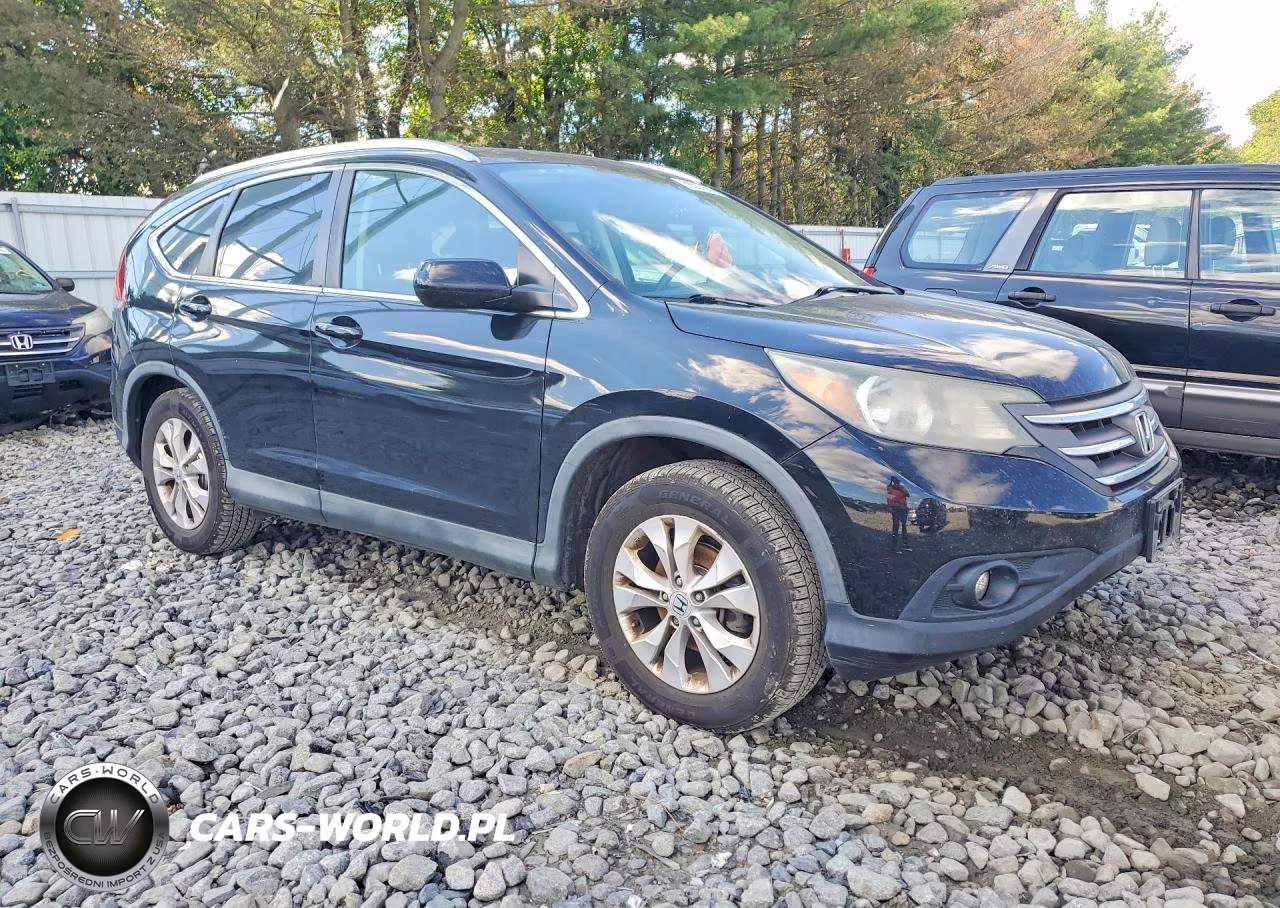 2013 Honda Cr-V Exl VIN:2HKRM4H74DH672723 - 4