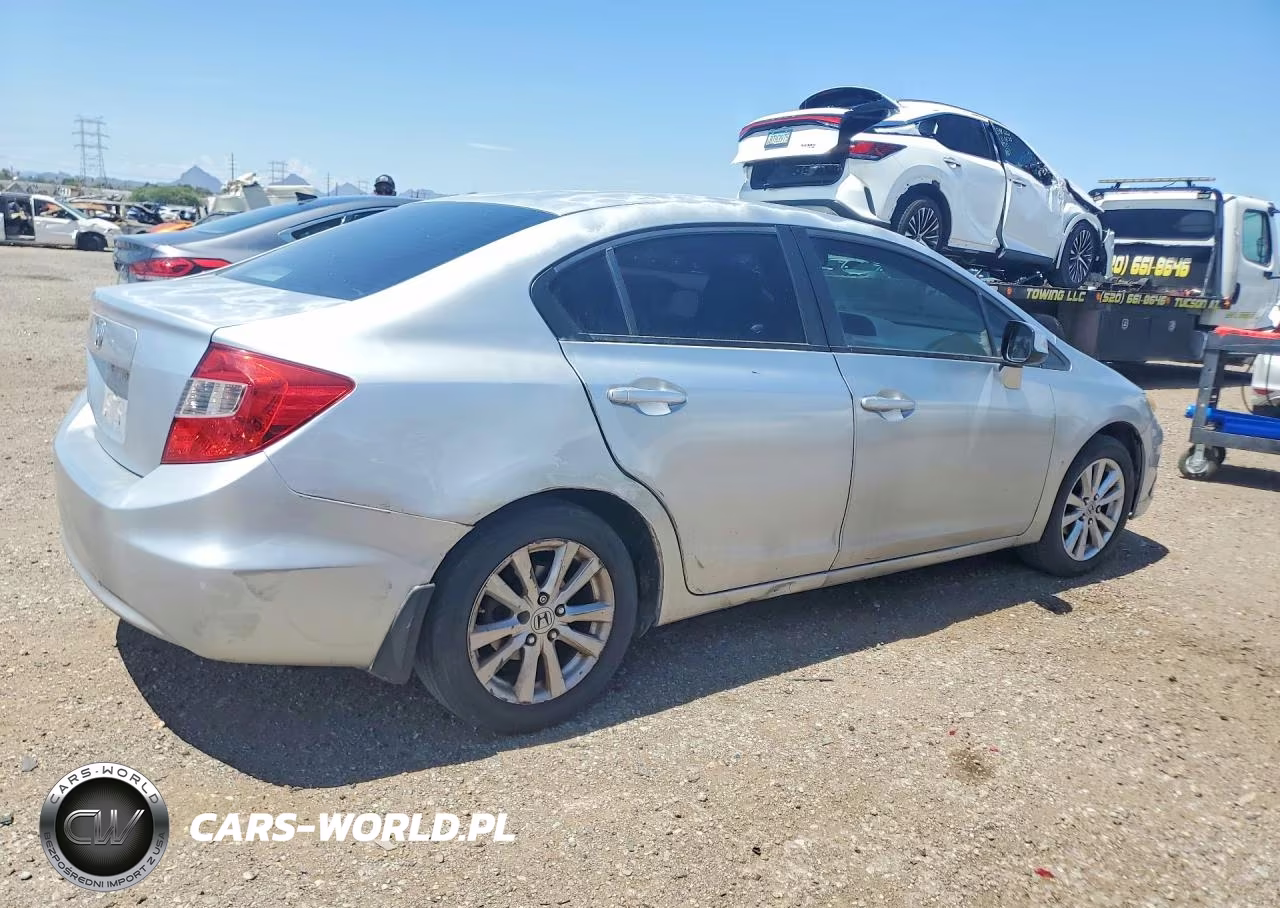 2012 Honda Civic Ex VIN:2HGFB2F80CH585791 - 3
