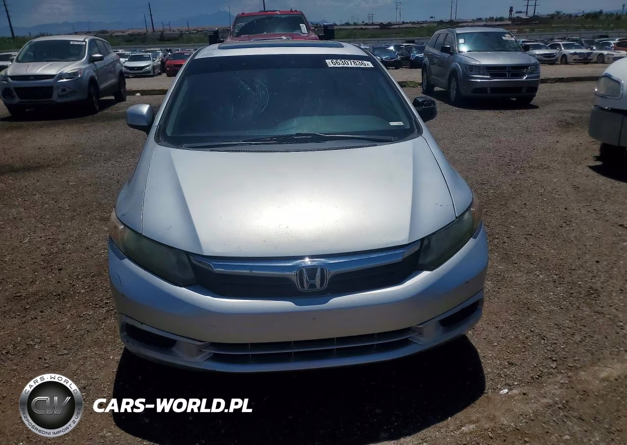 2012 Honda Civic Ex VIN:2HGFB2F80CH585791 - 5