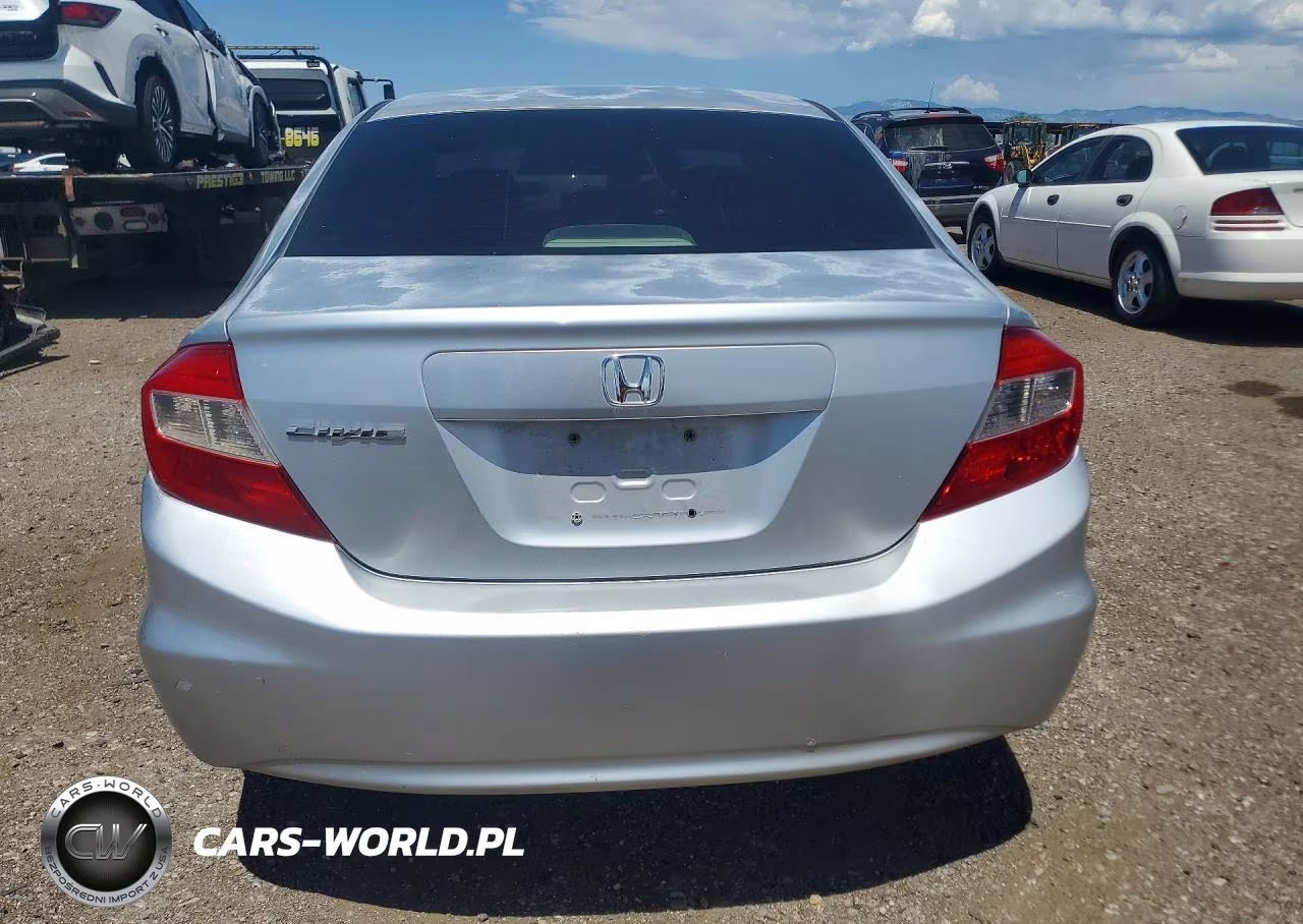 2012 Honda Civic Ex VIN:2HGFB2F80CH585791 - 6