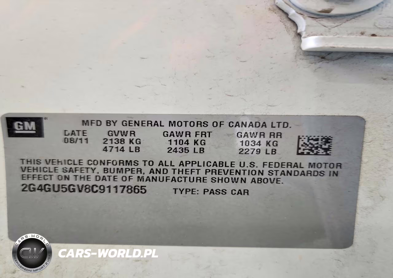 2012 Buick Regal Premium VIN:2G4GU5GV8C9117865 - 12