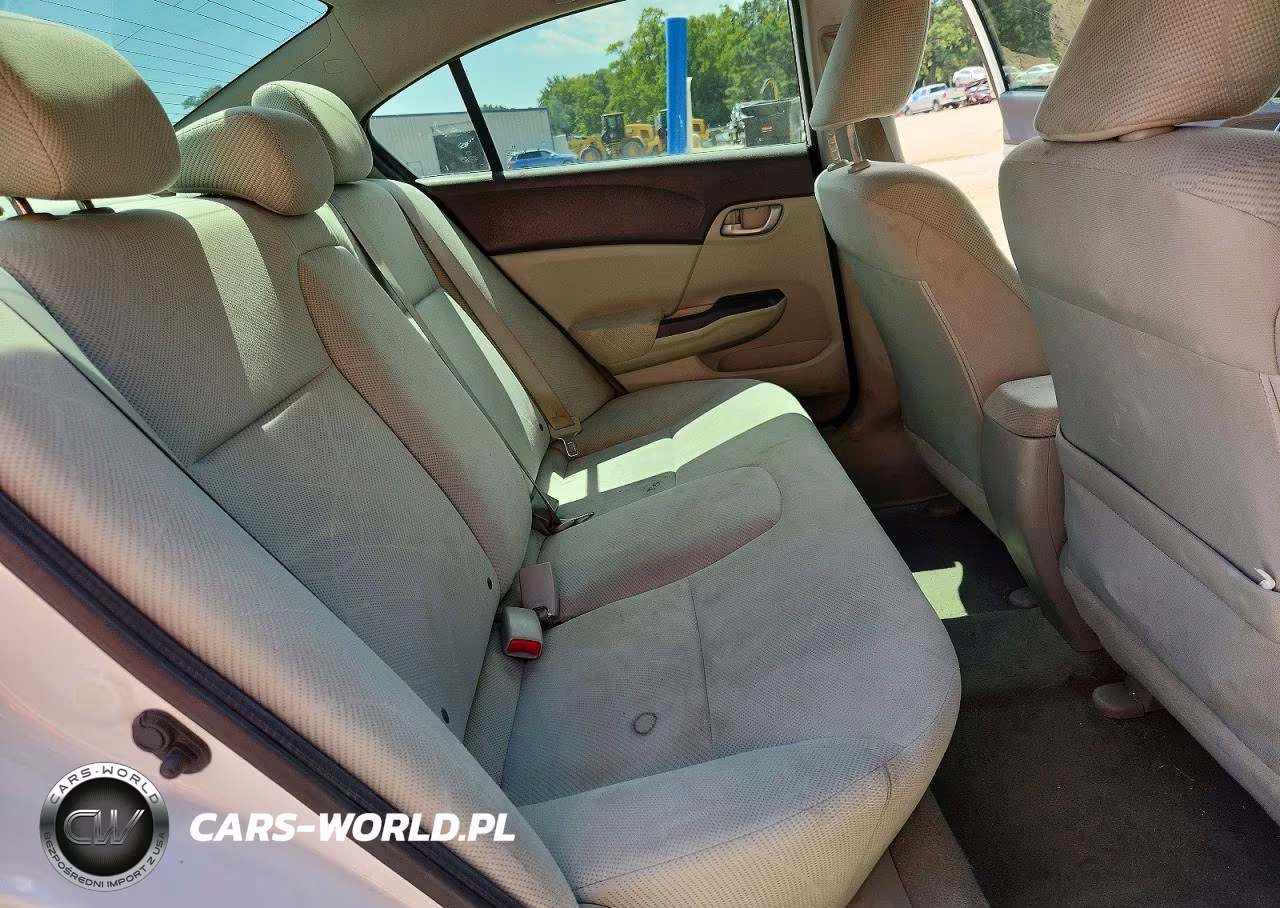 2012 Honda Civic Lx VIN:19XFB2F5XCE392015 - 10
