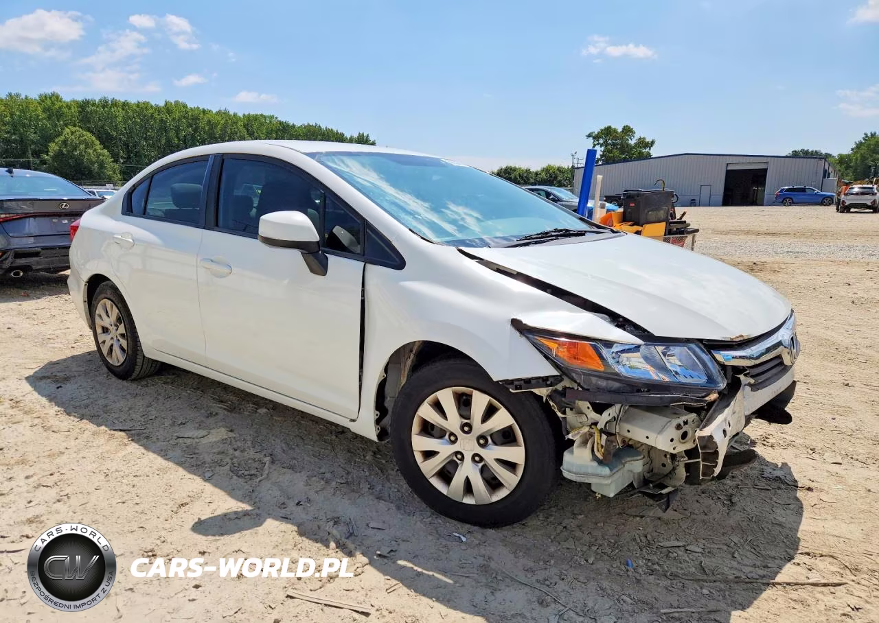 2012 Honda Civic Lx VIN:19XFB2F5XCE392015 - 4