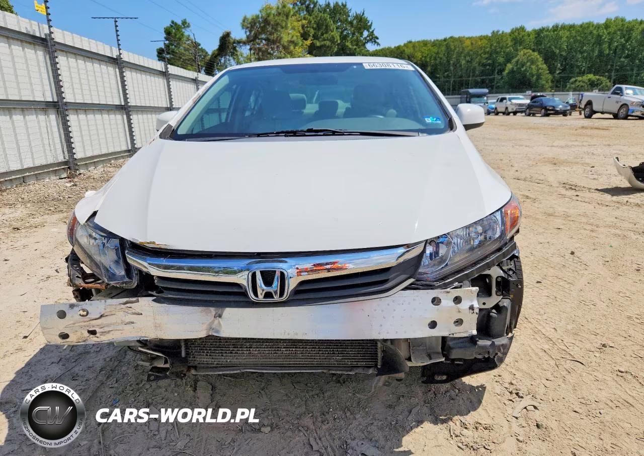 2012 Honda Civic Lx VIN:19XFB2F5XCE392015 - 5