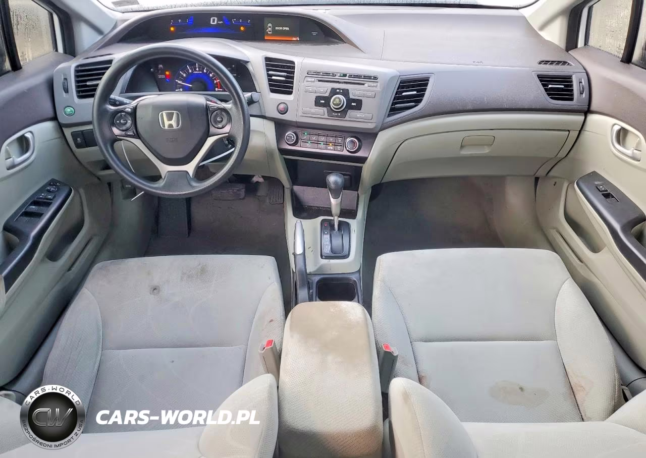 2012 Honda Civic Lx VIN:19XFB2F5XCE392015 - 8