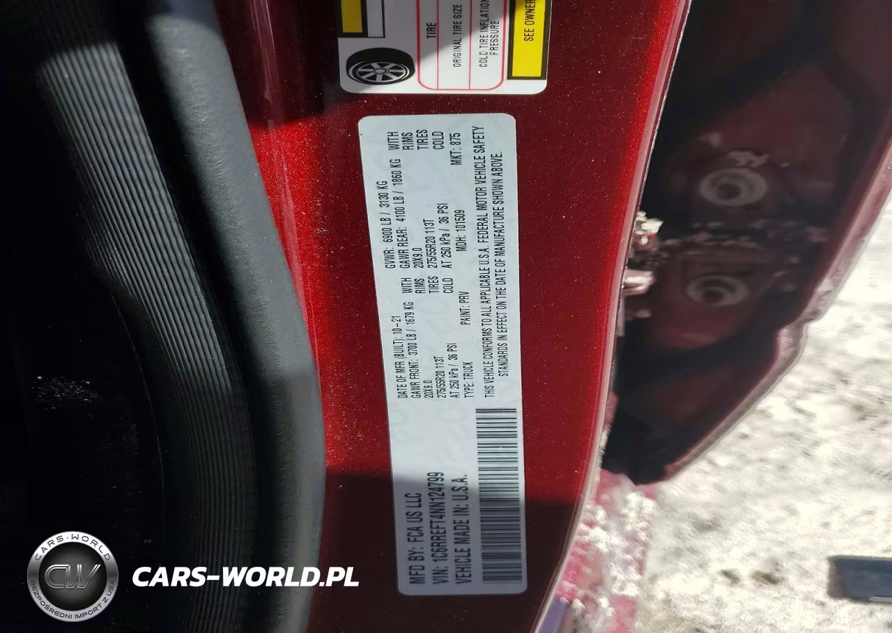 2022 Ram 1500 Big Horn-Lone Star VIN:1C6RREFT4NN124799 - 12