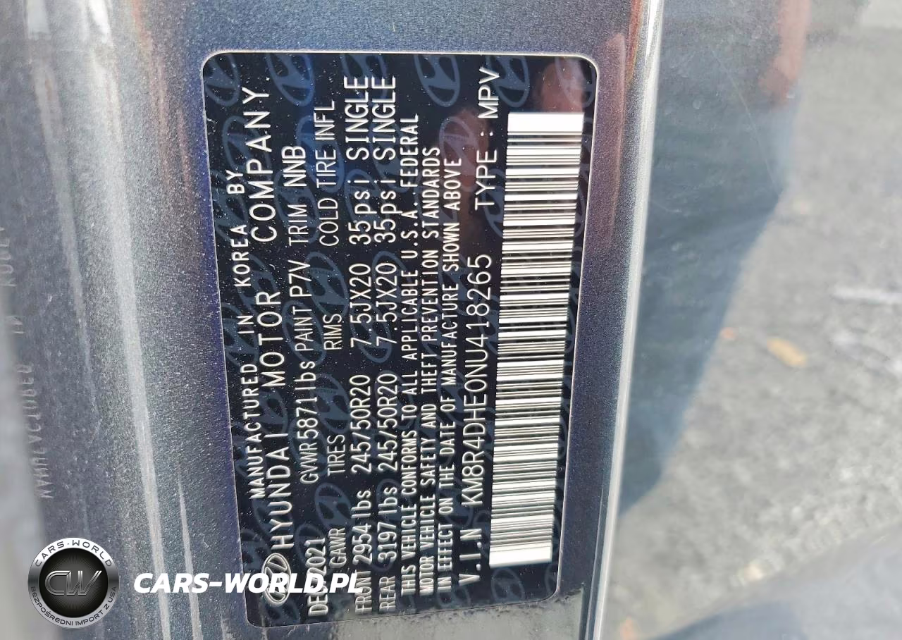 2022 Hyundai Palisade Sel VIN:KM8R4DHE0NU418265 - 13