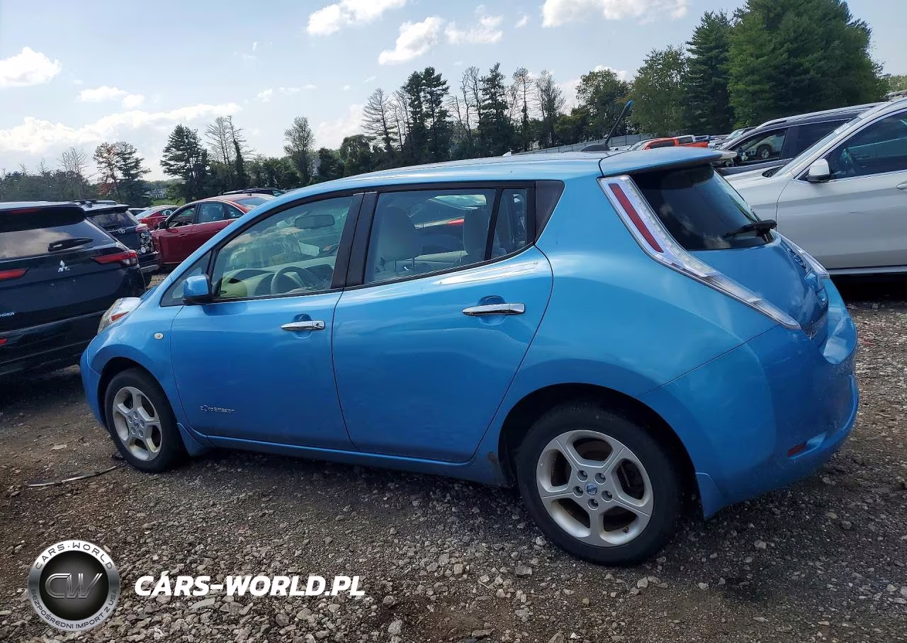 2012 Nissan Leaf Sv VIN:JN1AZ0CP2CT023871 - 2