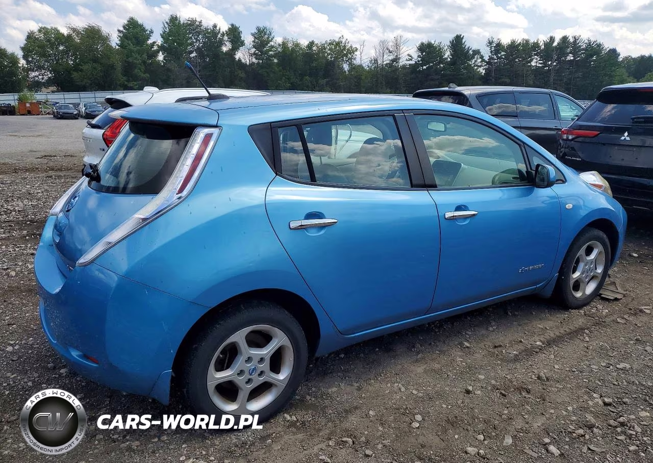 2012 Nissan Leaf Sv VIN:JN1AZ0CP2CT023871 - 3