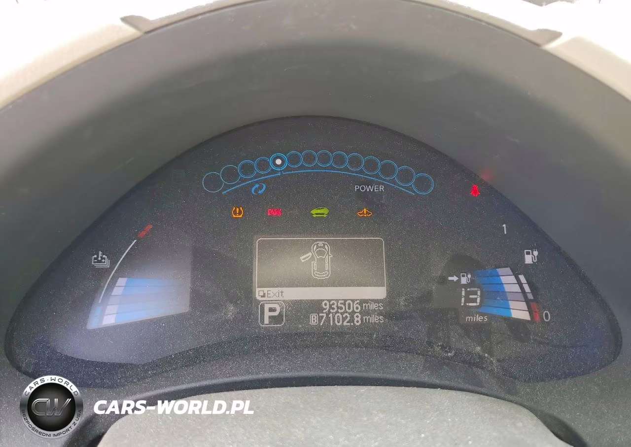 2012 Nissan Leaf Sv VIN:JN1AZ0CP2CT023871 - 9