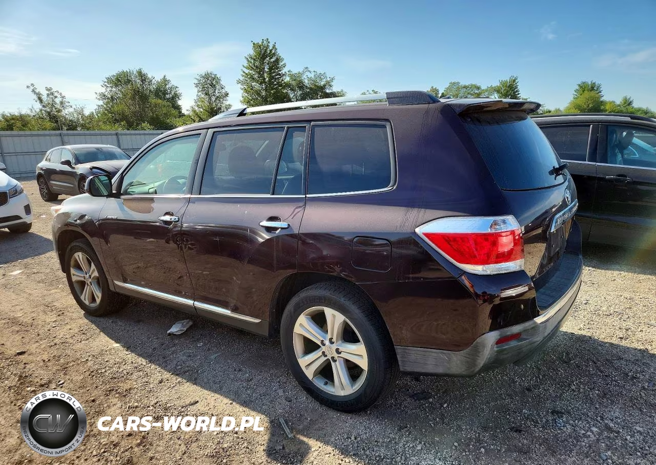 2012 Toyota Highlander Limited VIN:5TDDK3EH2CS154545 - 2