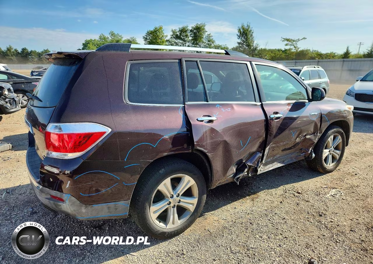 2012 Toyota Highlander Limited VIN:5TDDK3EH2CS154545 - 3