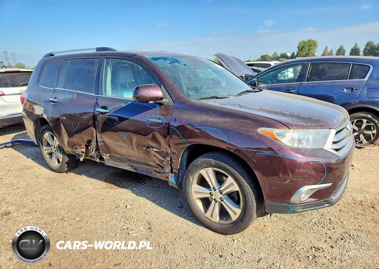 2012 Toyota Highlander Limited VIN:5TDDK3EH2CS154545 - 4