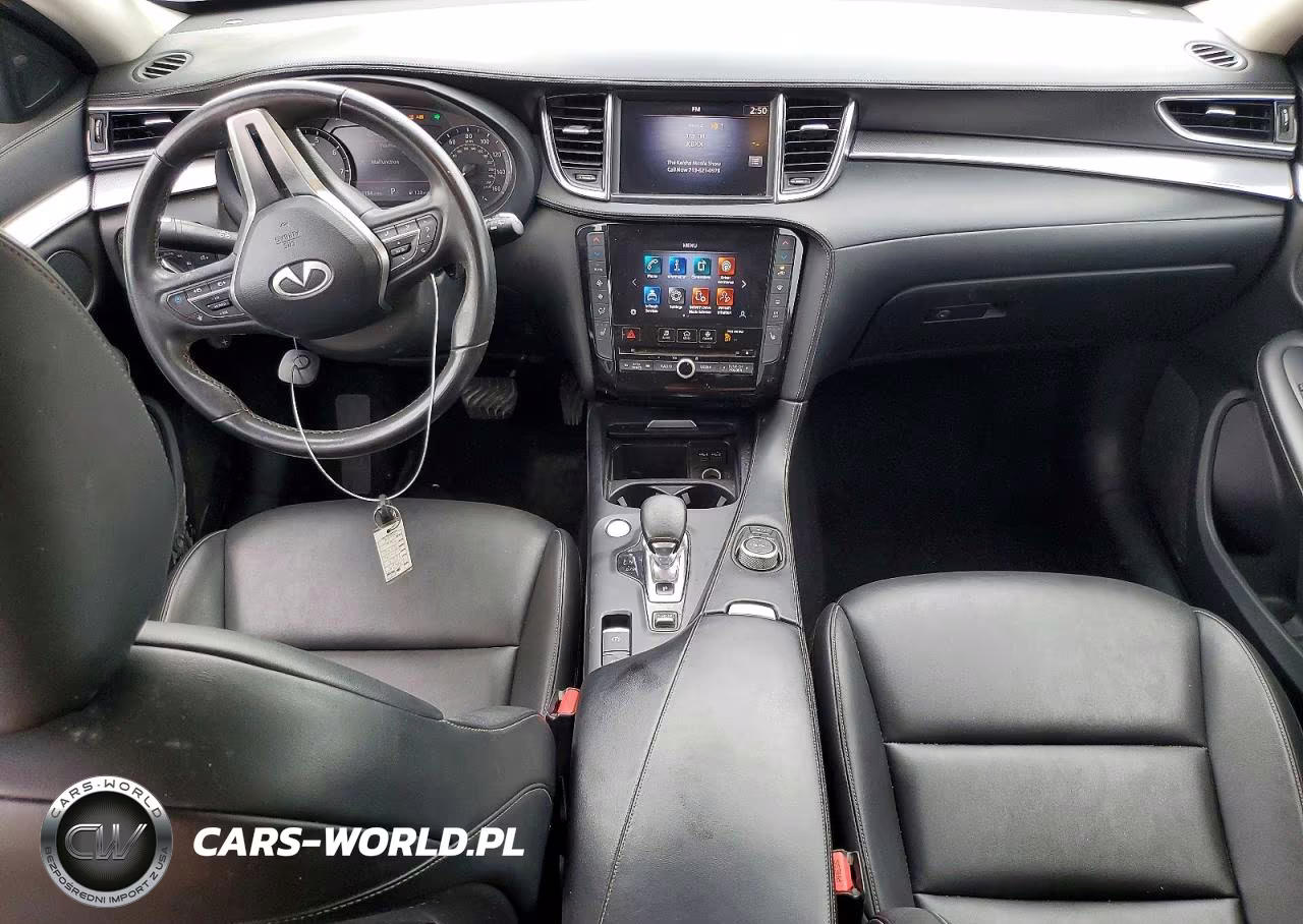 2021 Infiniti Qx50 Luxe VIN:3PCAJ5BA8MF123525 - 8