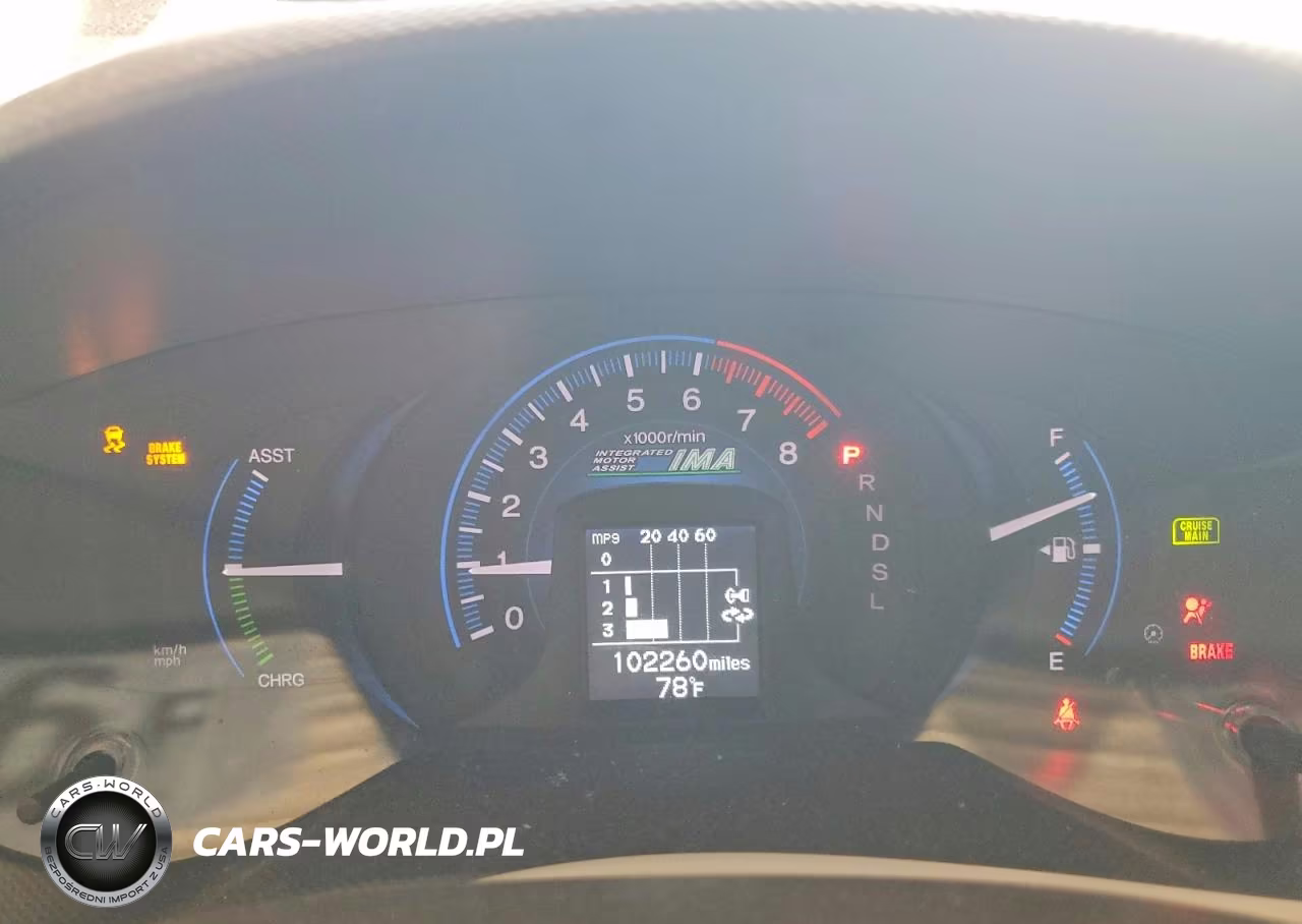 2014 Honda Insight Lx VIN:JHMZE2H55ES003135 - 9