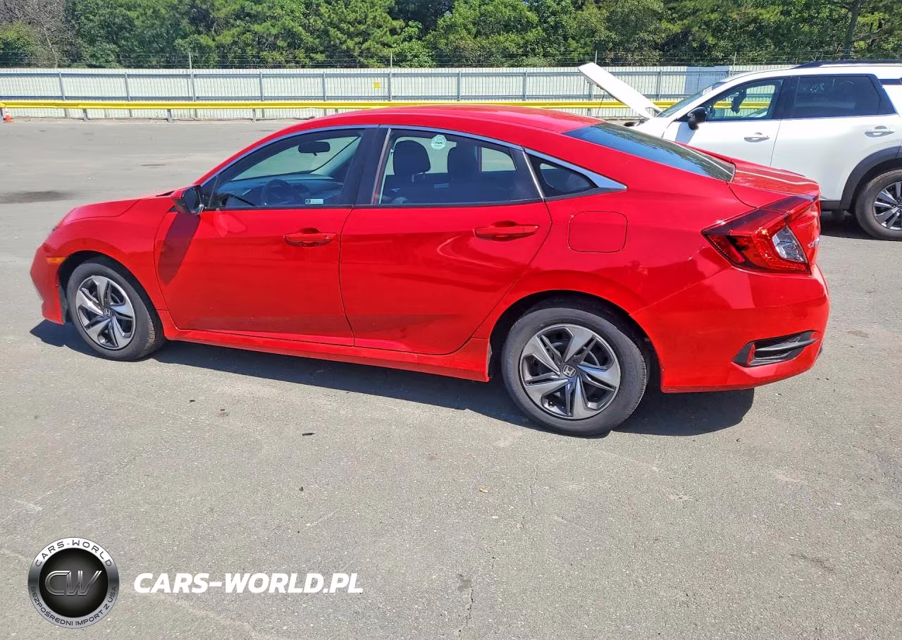 2021 Honda Civic Lx VIN:2HGFC2F66MH505200 - 2
