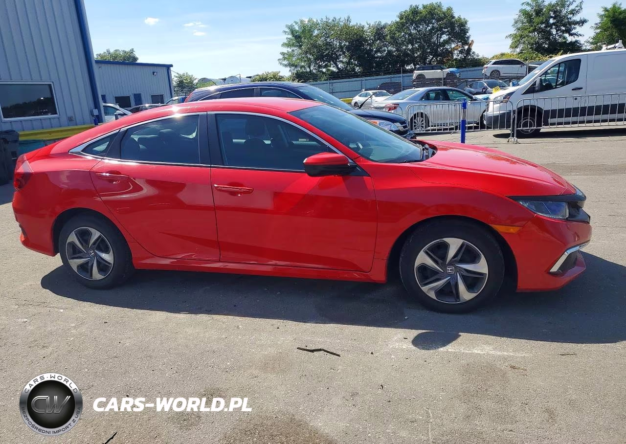 2021 Honda Civic Lx VIN:2HGFC2F66MH505200 - 4