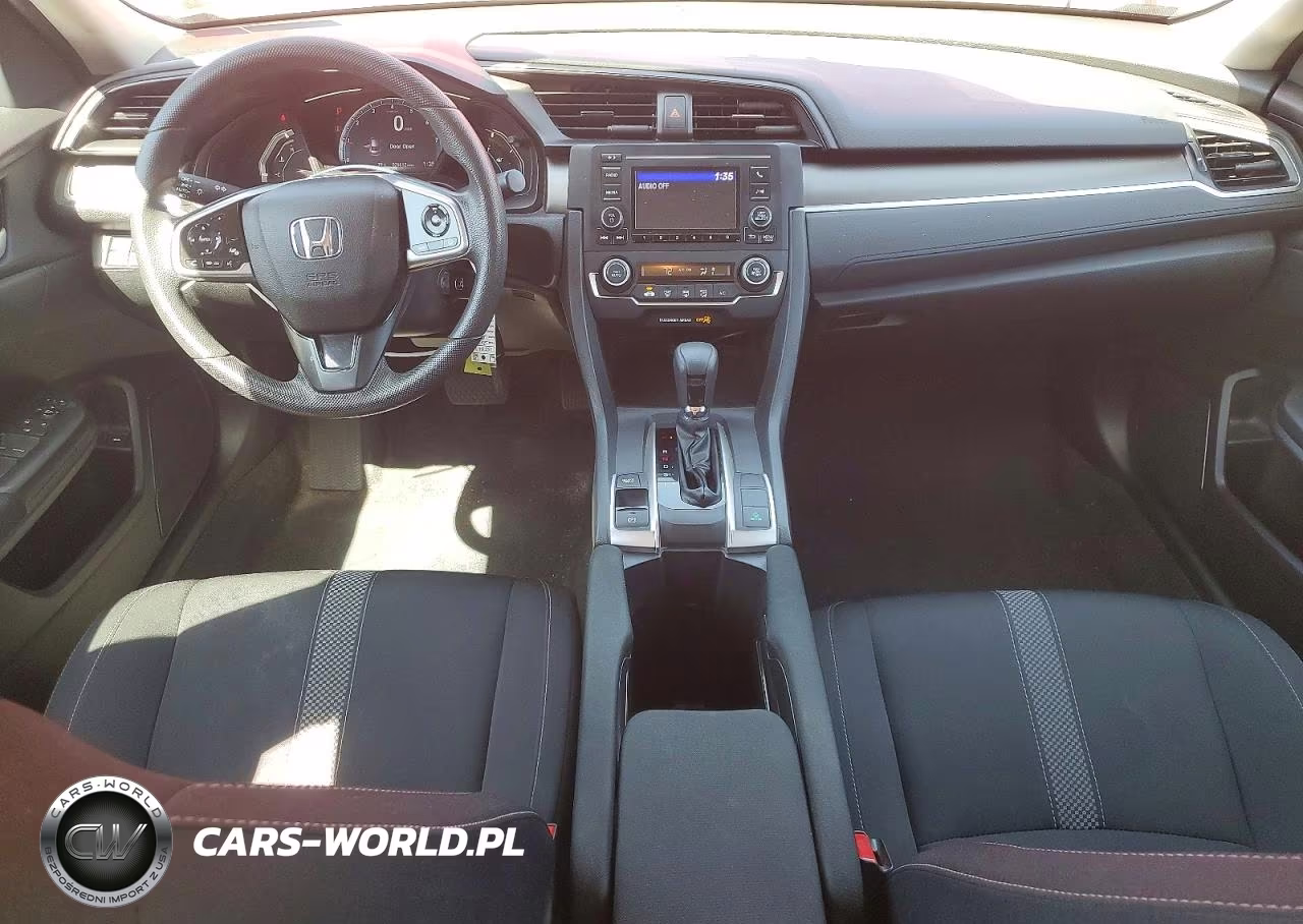 2021 Honda Civic Lx VIN:2HGFC2F66MH505200 - 8