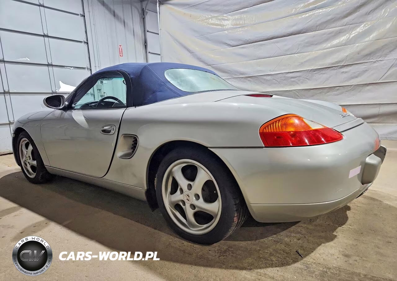 2000 Porsche Boxster VIN:WP0CA2987YU626129 - 2