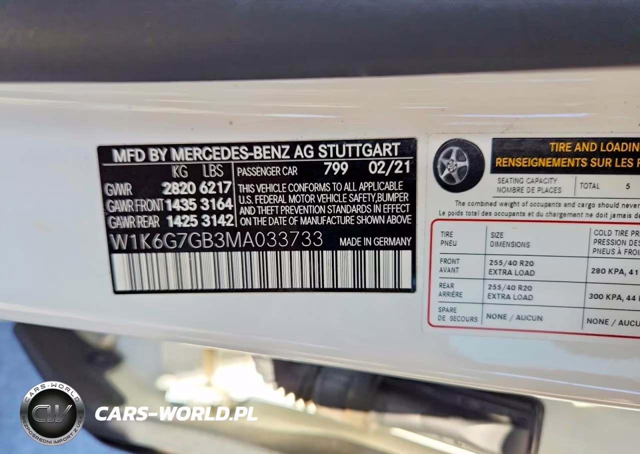 2021 Mercedes-Benz S 580 4Matic VIN:W1K6G7GB3MA033733 - 12