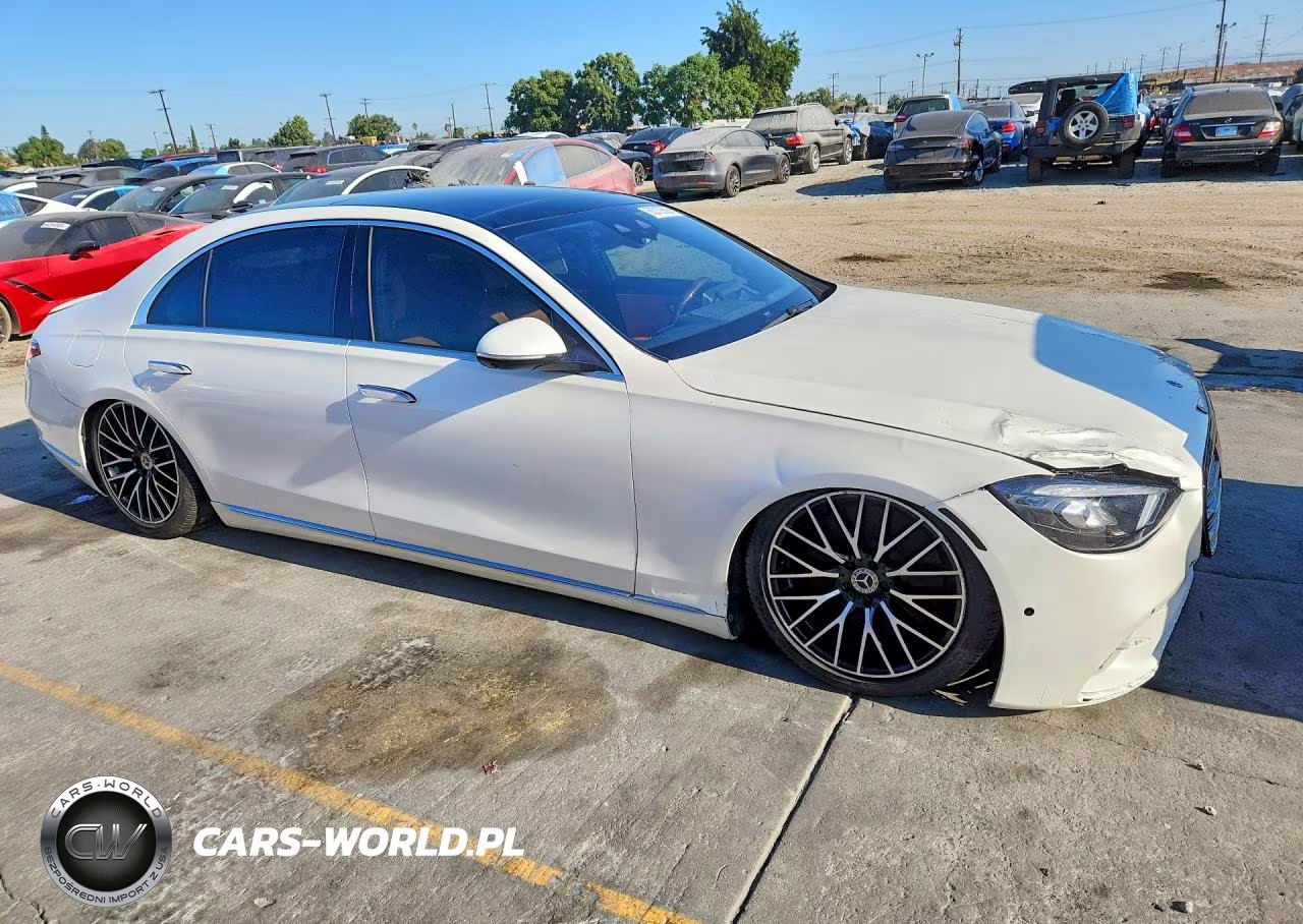 2021 Mercedes-Benz S 580 4Matic VIN:W1K6G7GB3MA033733 - 4