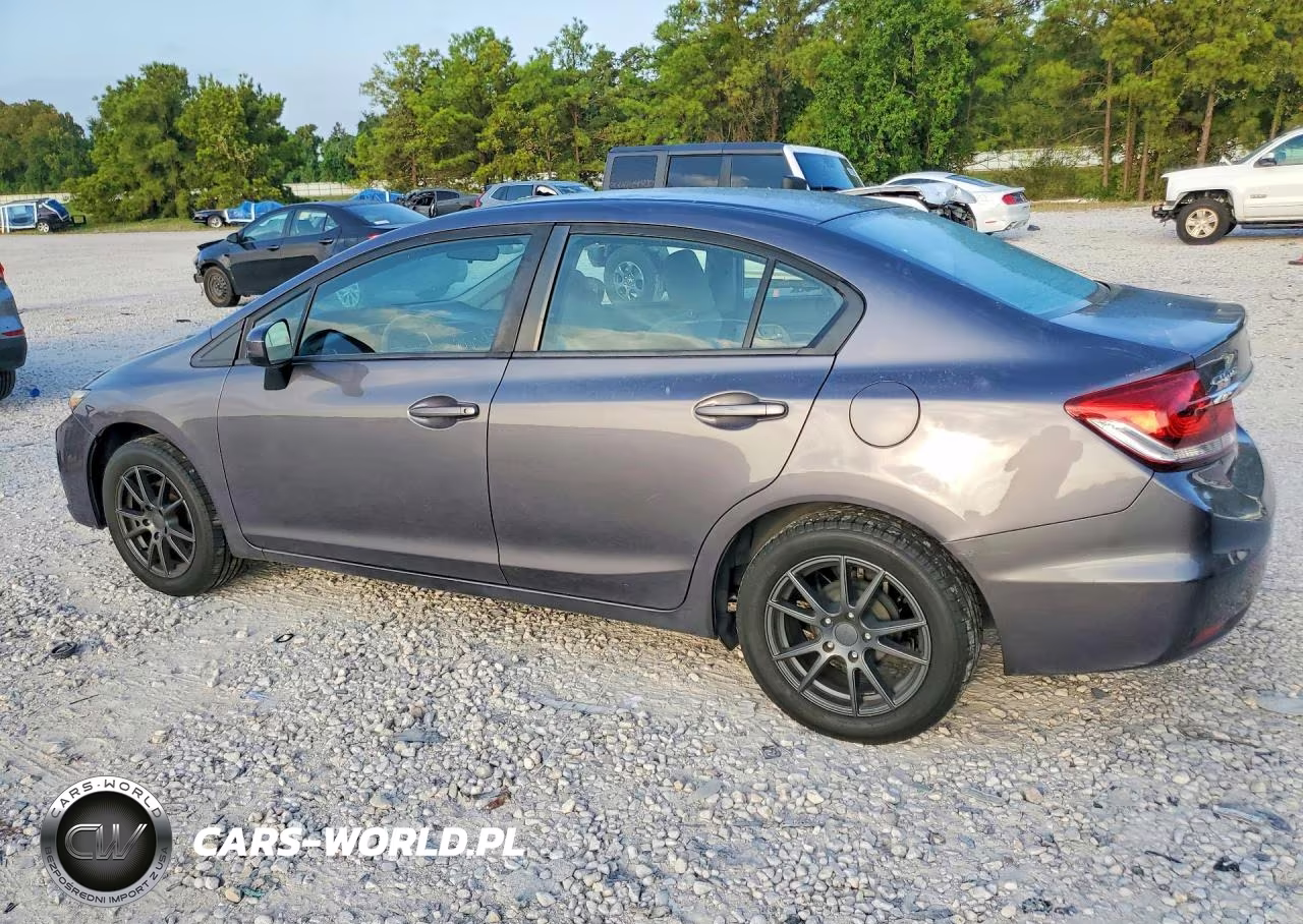 2014 Honda Civic Lx VIN:19XFB2F59EE025206 - 2