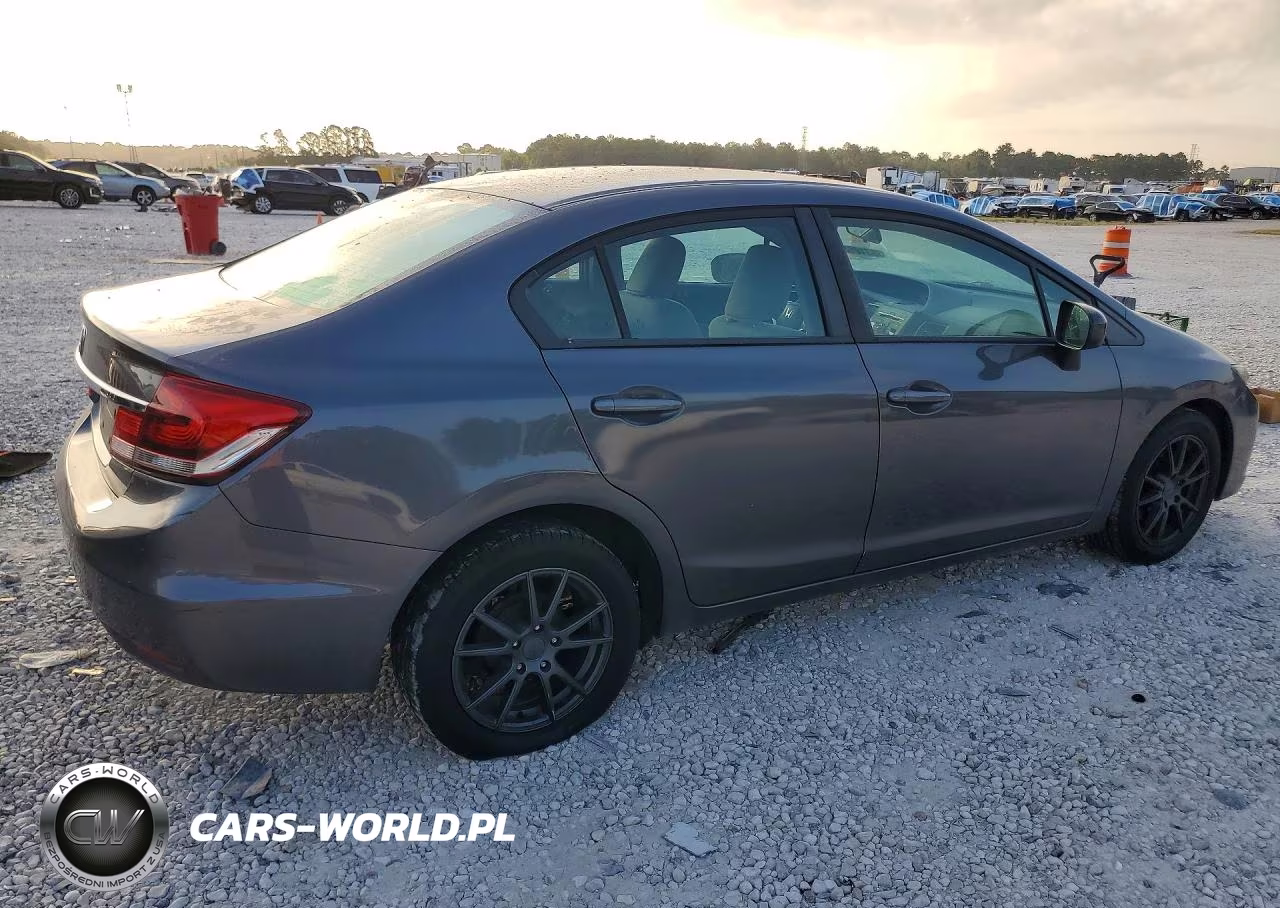 2014 Honda Civic Lx VIN:19XFB2F59EE025206 - 3